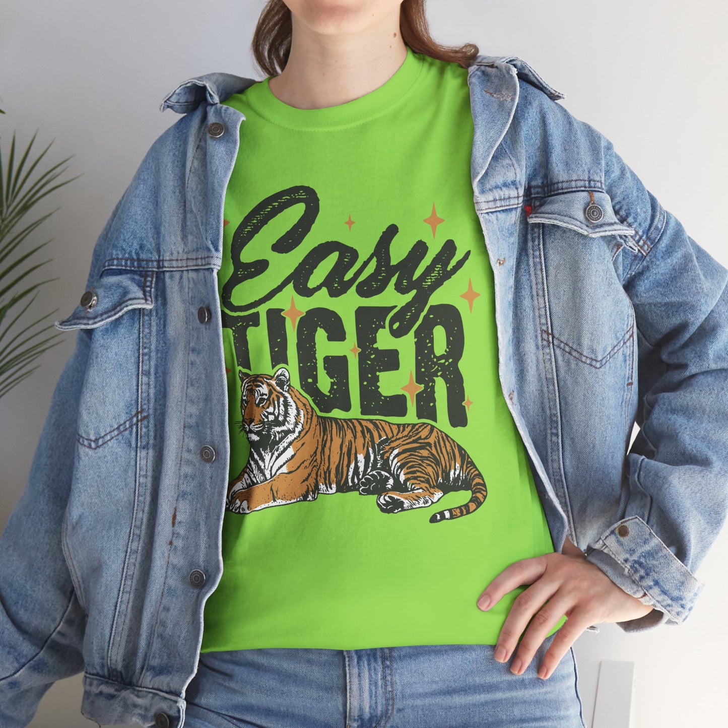 Easy Tiger Tee - Unisex Cotton T-Shirt