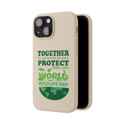 Eco-Friendly Biodegradable Phone Cases for Wildlife Day - Protect Our Planet