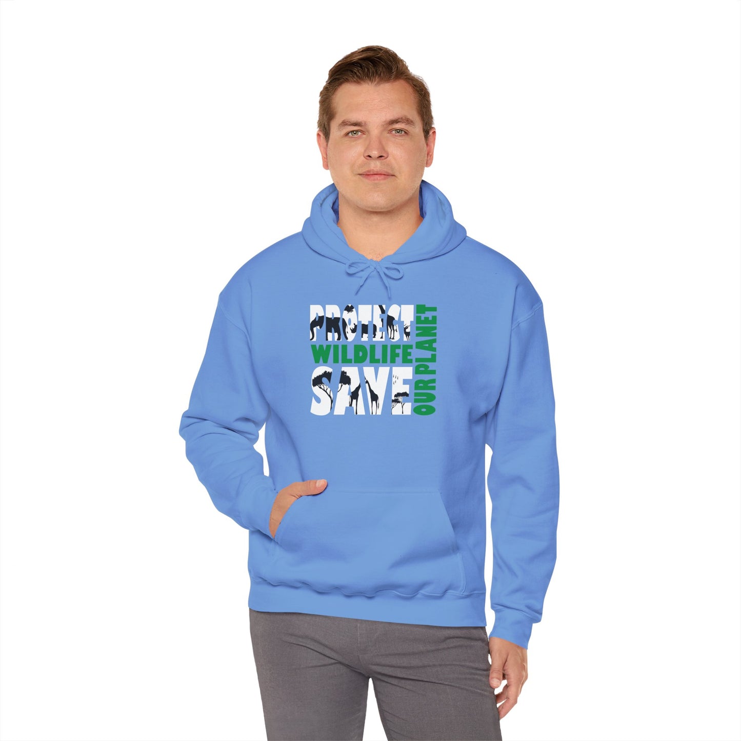 Wildlife Awareness Hooded Sweatshirt