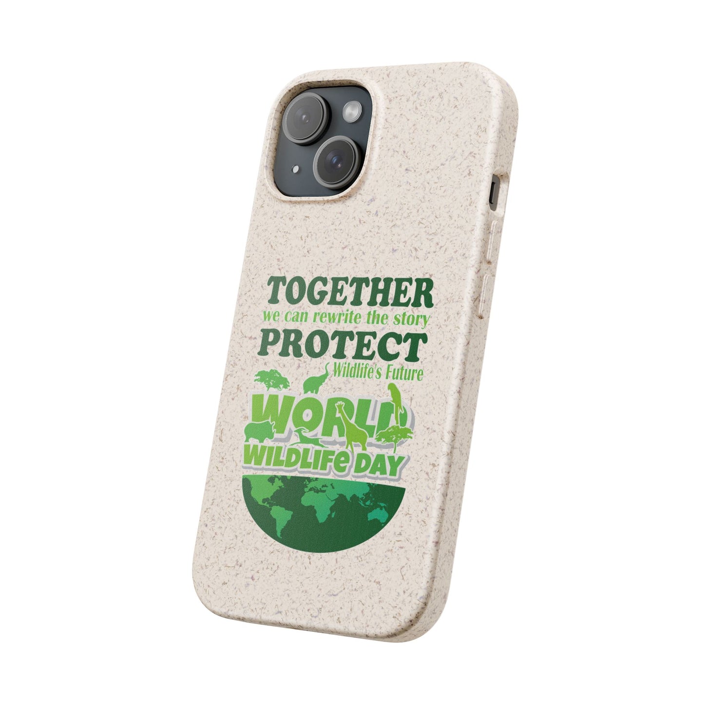 Eco-Friendly Biodegradable Phone Cases for Wildlife Day - Protect Our Planet