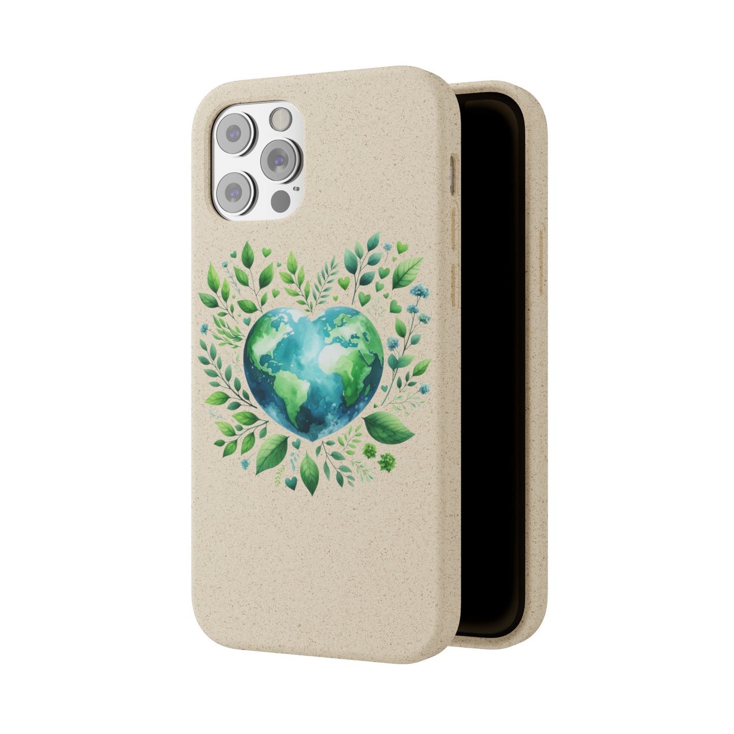 Cute Love Nature Phone case sustainable Biodegradable Phone Case