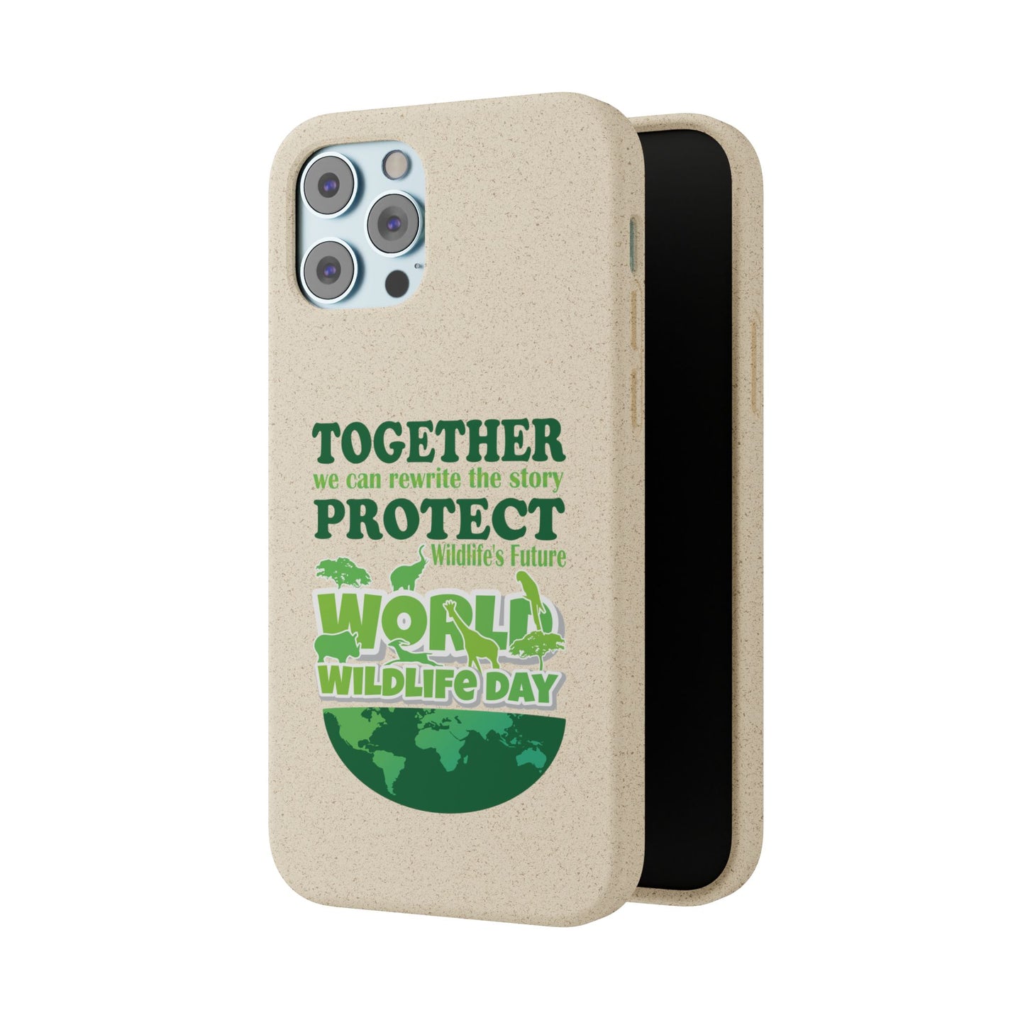 Eco-Friendly Biodegradable Phone Cases for Wildlife Day - Protect Our Planet