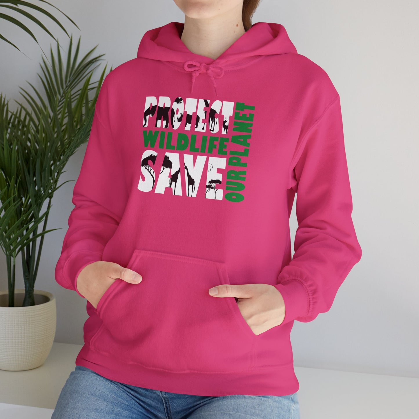 Wildlife Awareness Hooded Sweatshirt