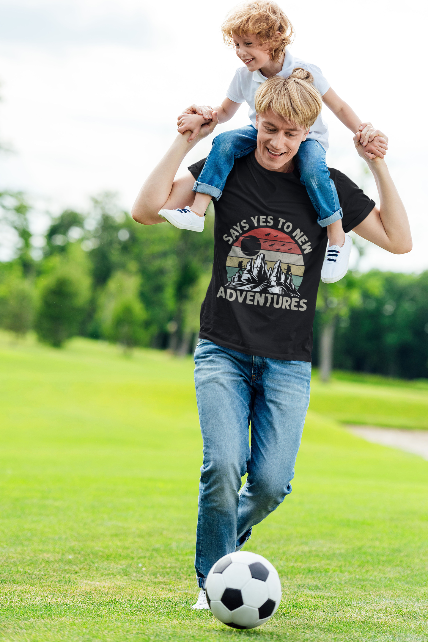 Adventure Spirit Softstyle T-Shirt - Say Yes to New Adventures