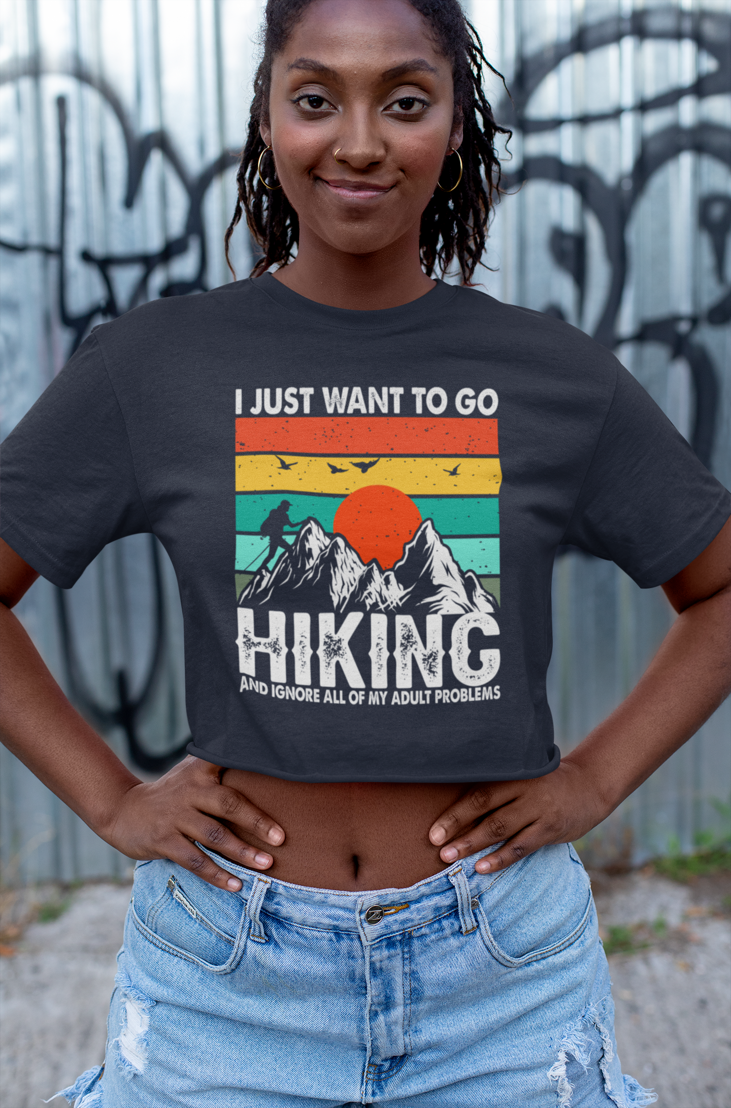 Adventure Seeker Women's Softstyle Tee | Hiking and Nature Lover Gift | Playful and Bold Design
