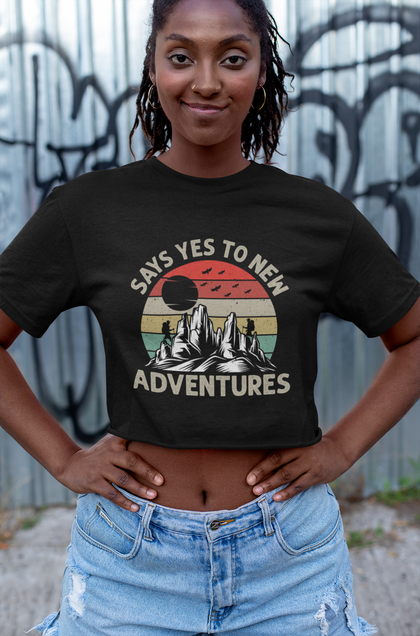 Adventure Spirit Softstyle T-Shirt - Say Yes to New Adventures