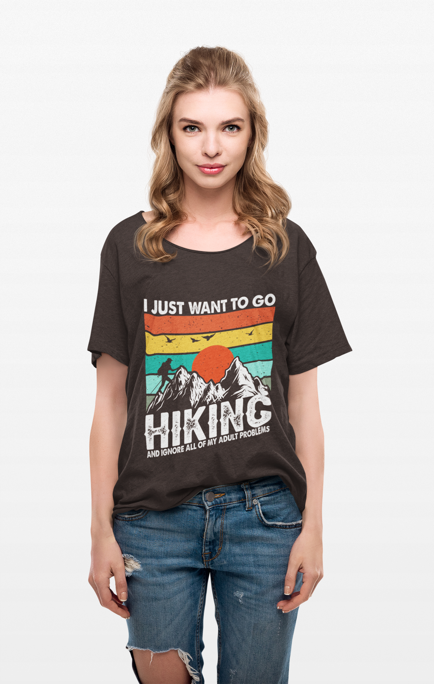 Adventure Seeker Women's Softstyle Tee | Hiking and Nature Lover Gift | Playful and Bold Design