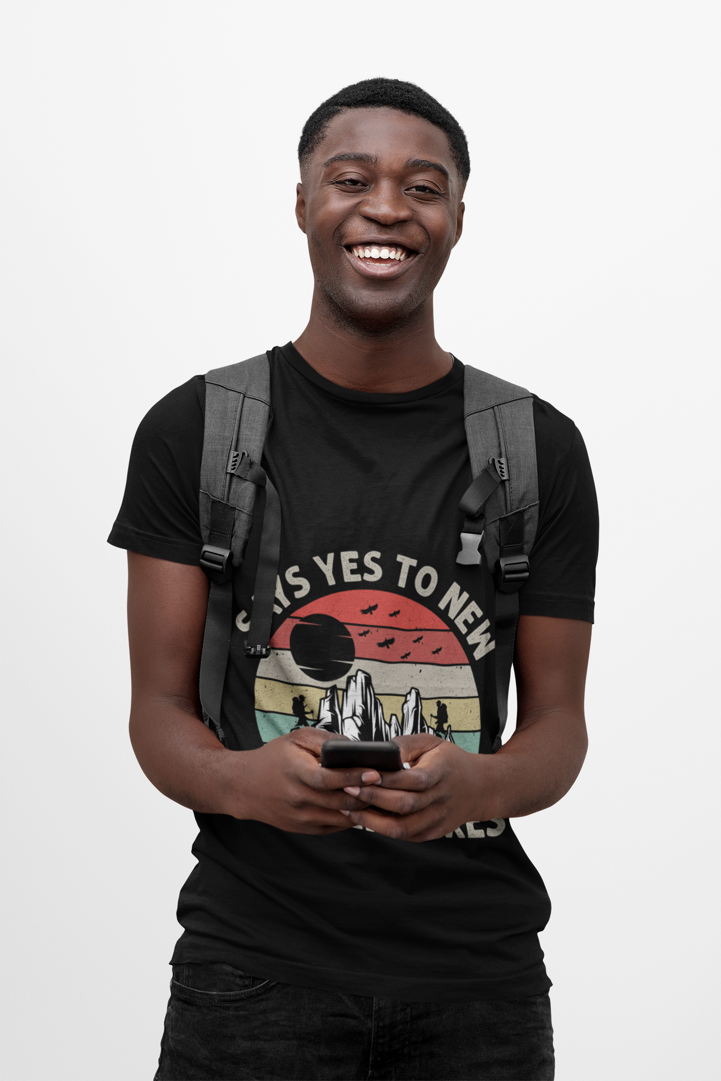 Adventure Spirit Softstyle T-Shirt - Say Yes to New Adventures