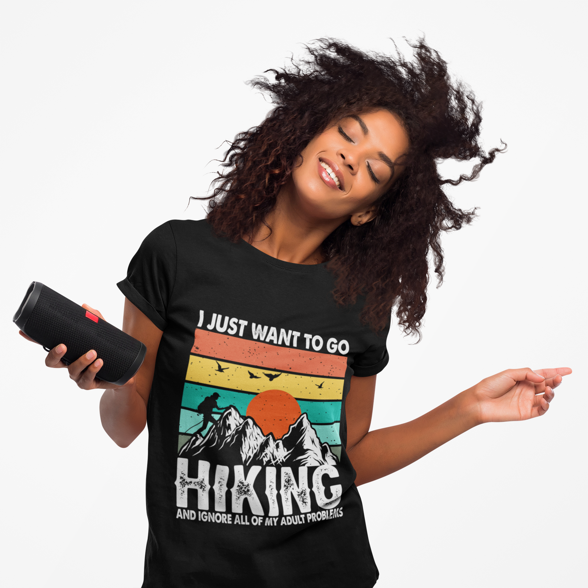 Adventure Seeker Women's Softstyle Tee | Hiking and Nature Lover Gift | Playful and Bold Design