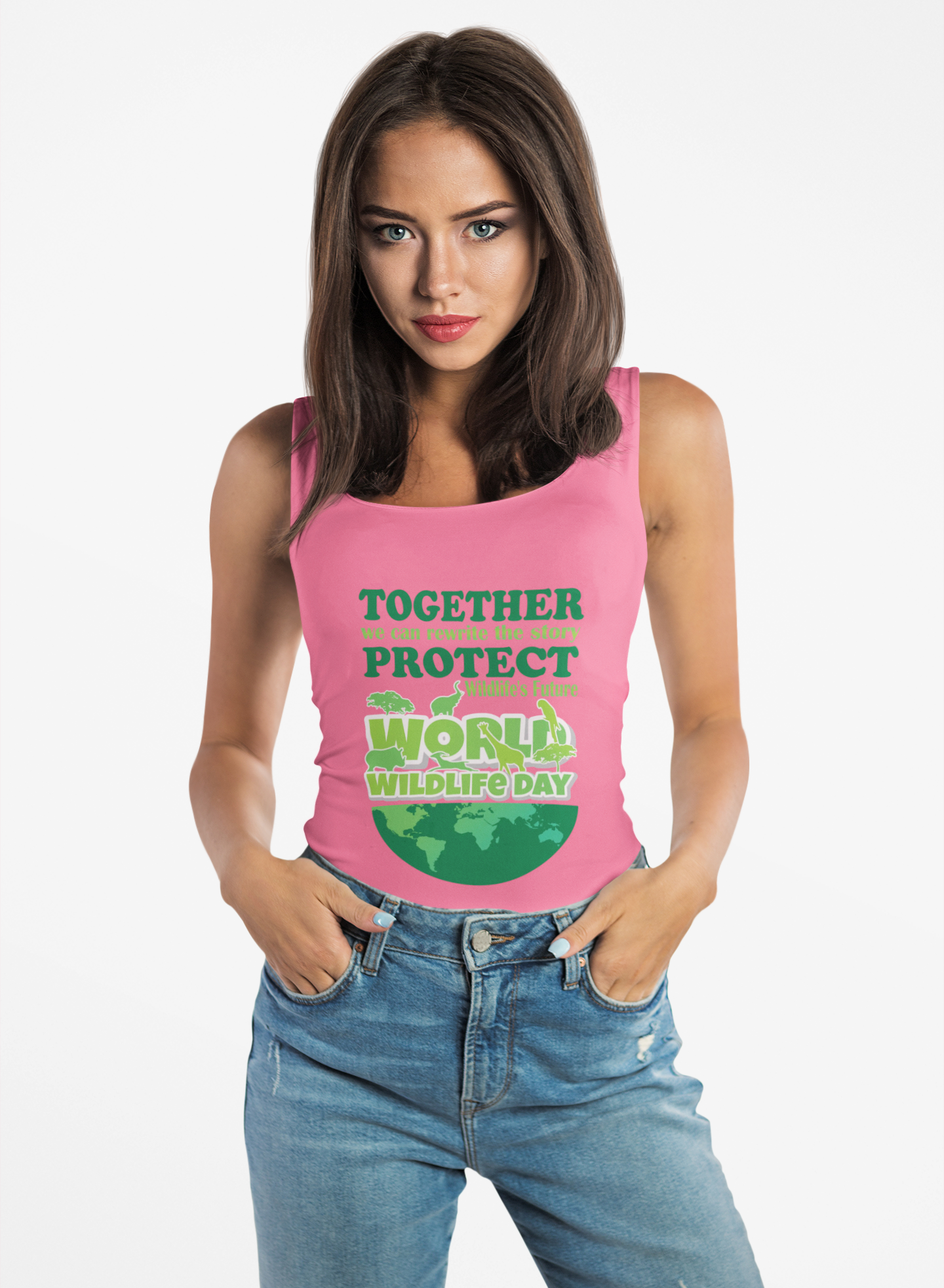 Wildlife Day Women Tank Top