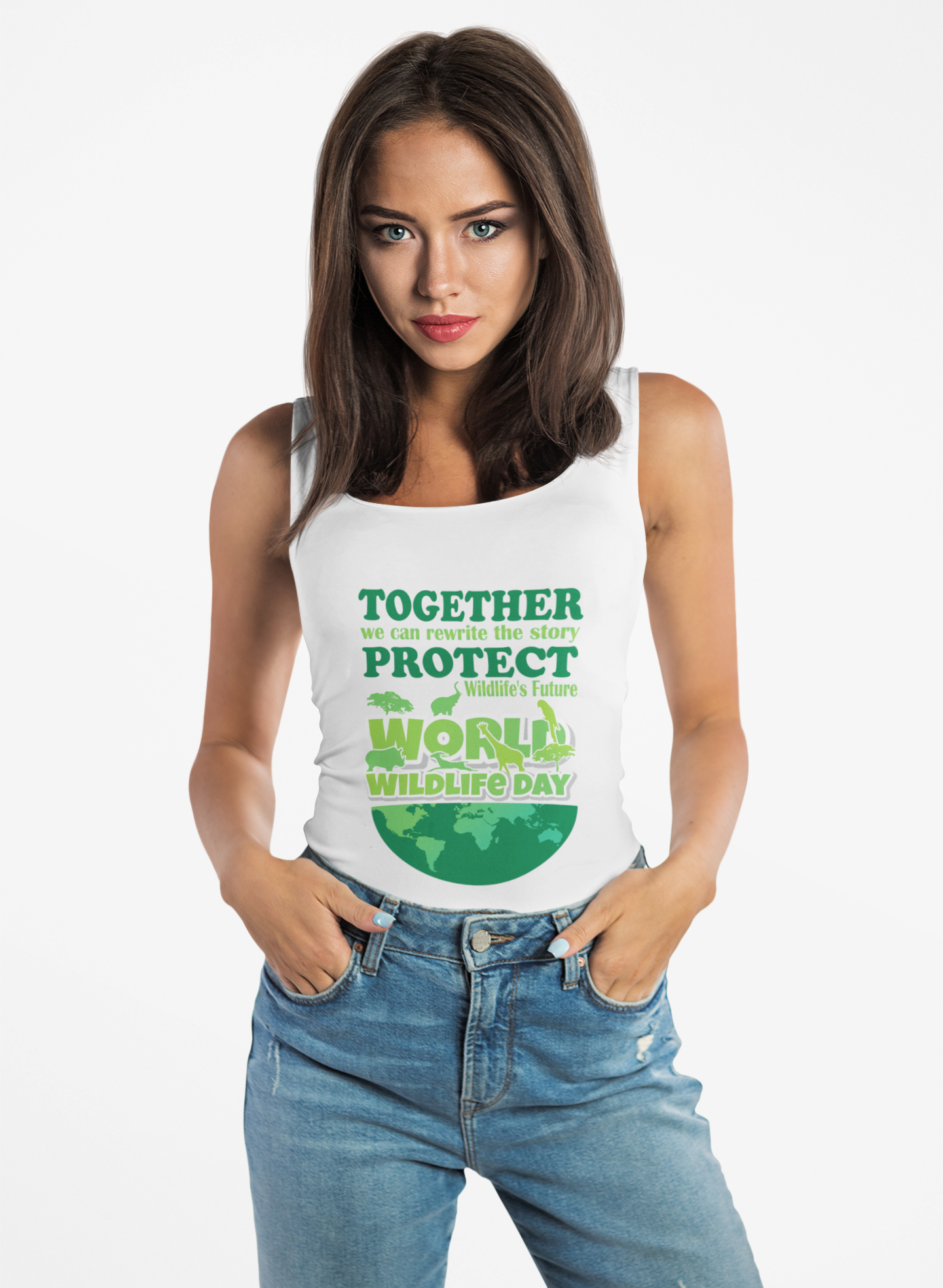 Wildlife Day Women Tank Top