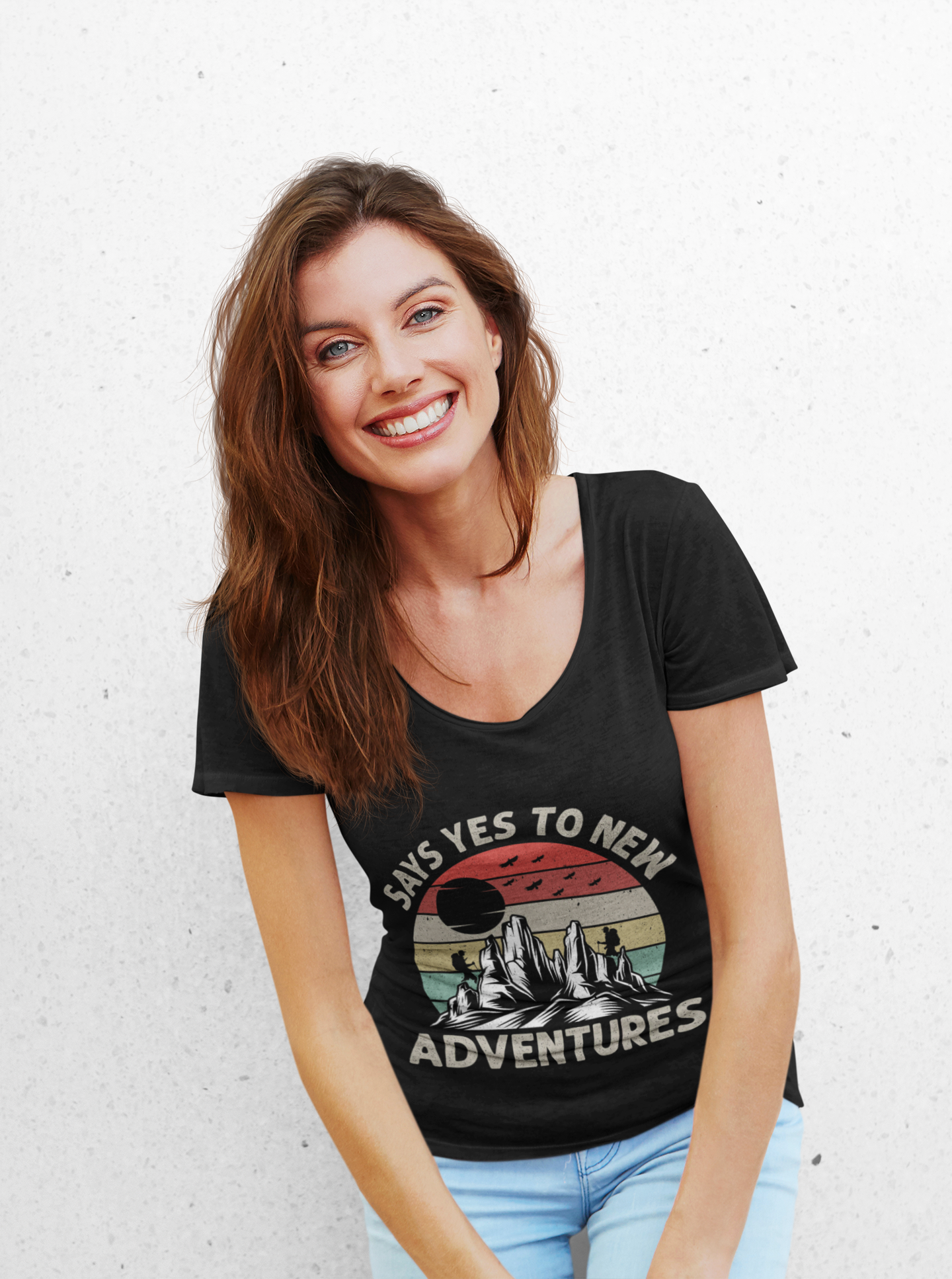 Adventure Spirit Softstyle T-Shirt - Say Yes to New Adventures