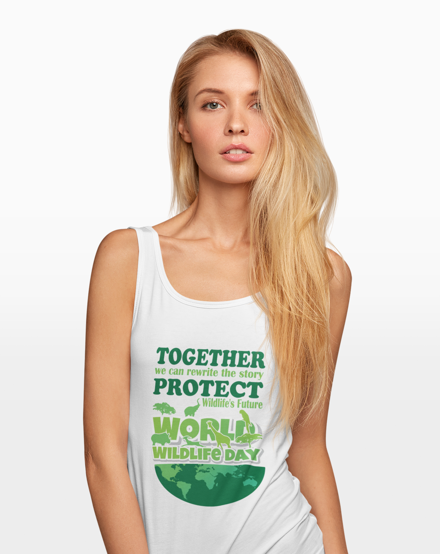 Wildlife Day Women Tank Top