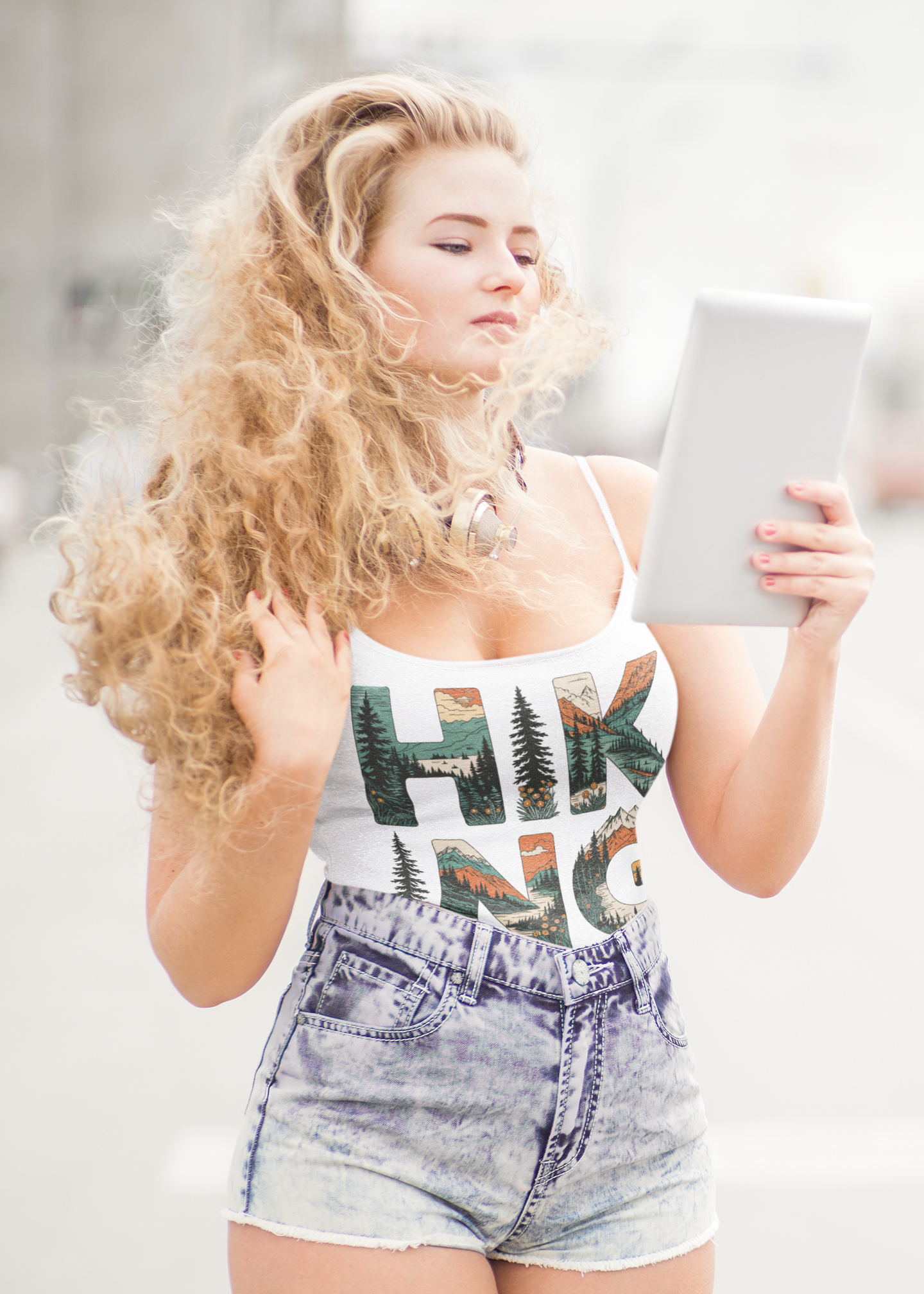 Hiking Adventure Women Tank Top